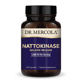 Dr. Mercola Nattokinase – bouteille à libération retardée, absorption efficace et potentiel soutien