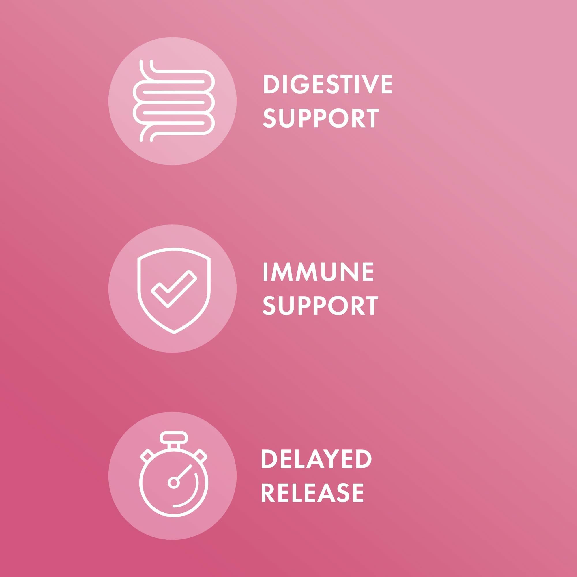Ingrédients lactobacilles des Probiotiques Complets pour femmes, soutien intestinal possible