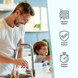 Sans OGM, sans gluten et sans soja: option adaptée à diverses habitudes alimentaires.