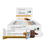 Barre protéinée végétale Dr Mercola Pure Power, texture douce pour énergie durable.