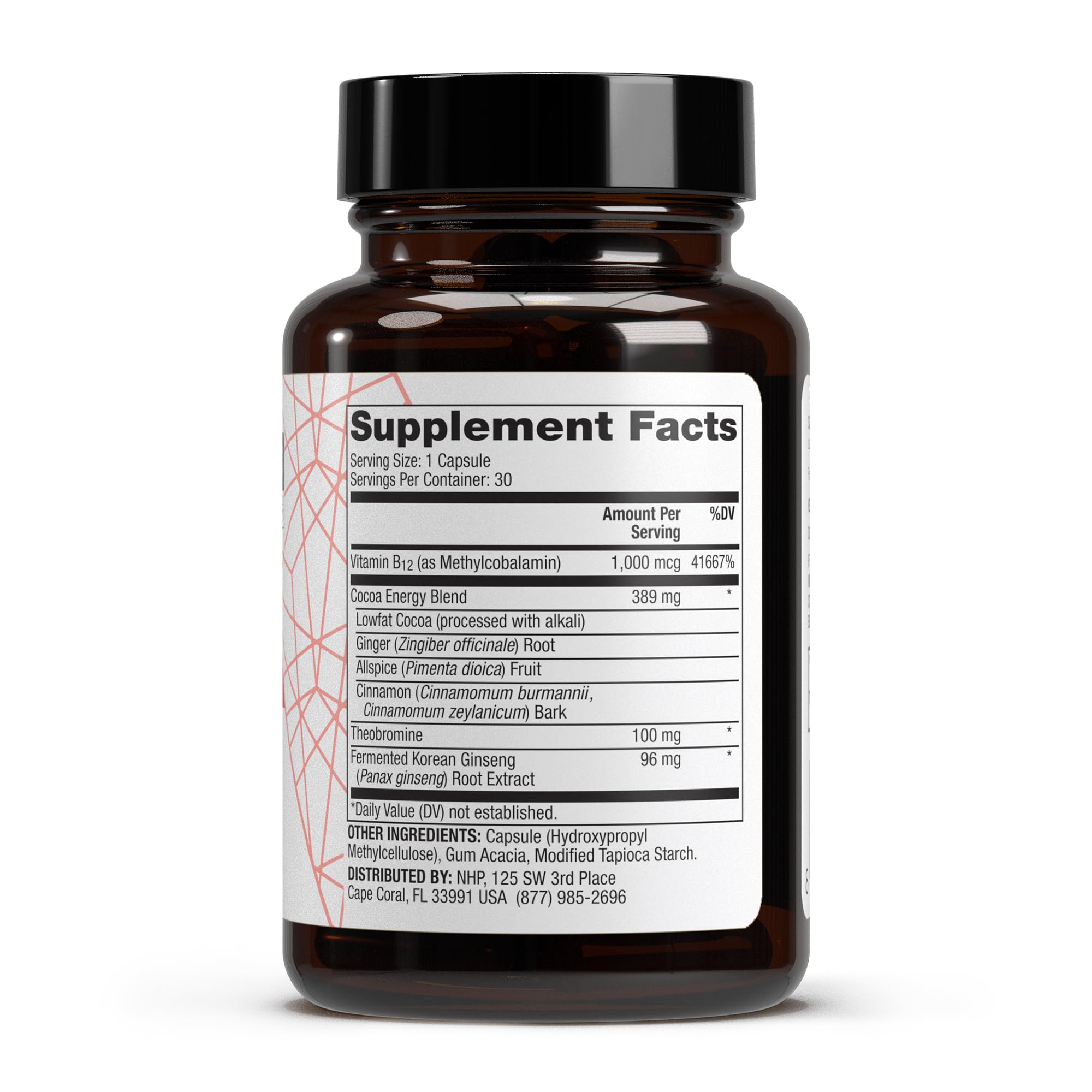 Capsules Dr. Mercola Pure Power, énergie soutenue et pratique à emporter.