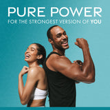 Usage post-entraînement possible avec Pure Power Creatine Monohydrate pour compléter votre routine.
