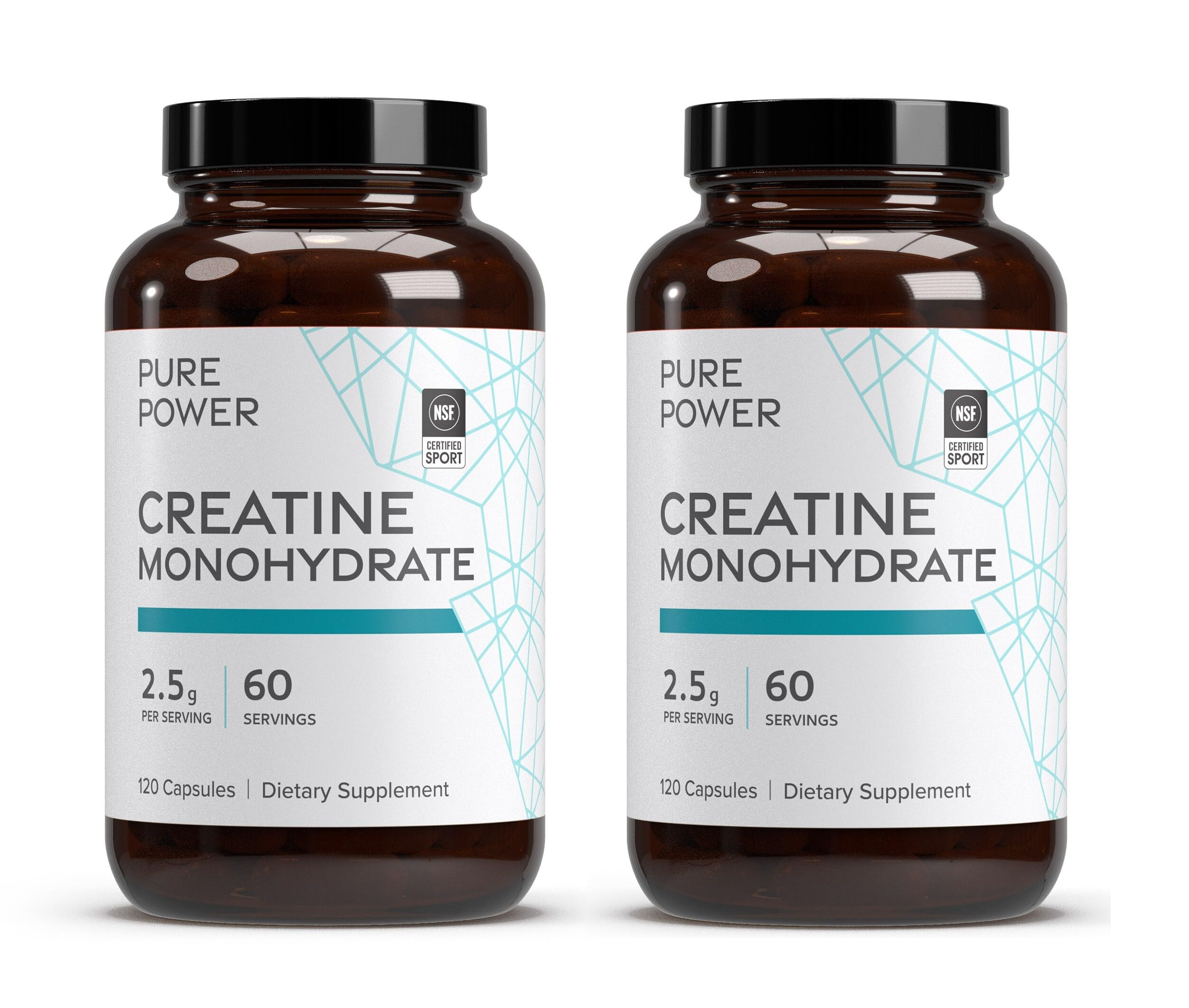La bouteille Dr. Mercola Pure Power Creatine Monohydrate prête pour des entraînements plus énergiques.
