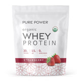 Bouteille Dr. Mercola Pure Power Whey pour récupération et énergie après l’entraînement