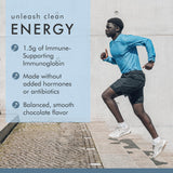 Saveur chocolat Dr. Mercola Pure Power Whey, goût riche sans sucre ajouté