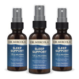 Dr. Mercola Sleep Support en spray: pratique et discret pour le rituel du soir.