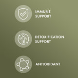 Dr. Mercola Soutien immunitaire plantes, etiquette: sans allergènes majeurs pour plus de sérénité