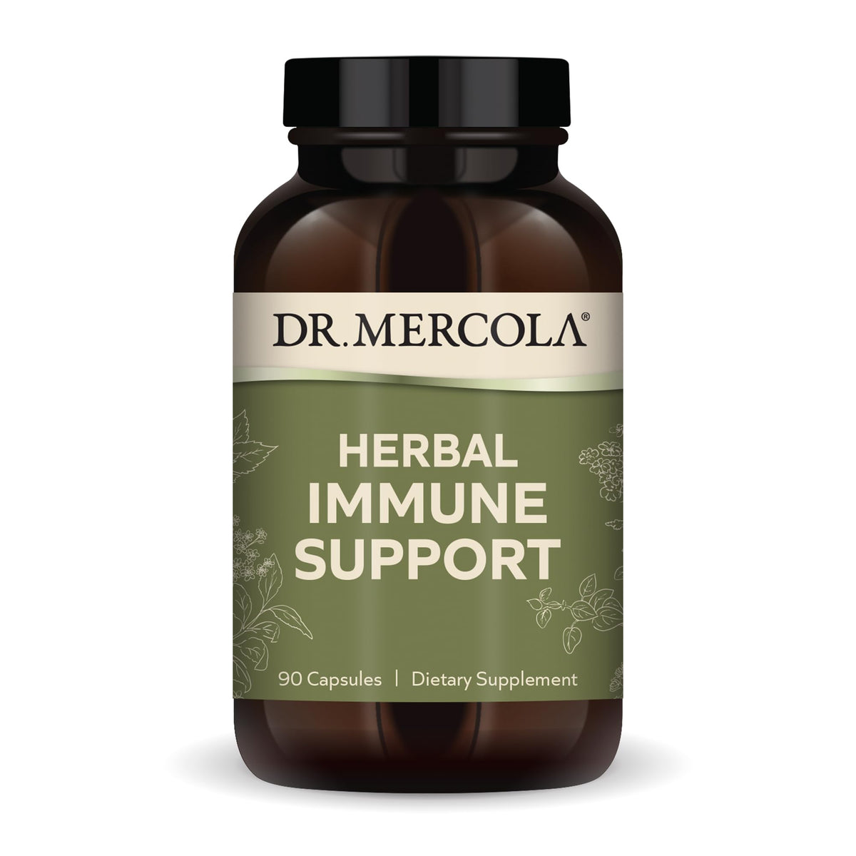 Dr. Mercola Soutien immunitaire plantes, flacon: potentiel soutien quotidien du système immunitaire