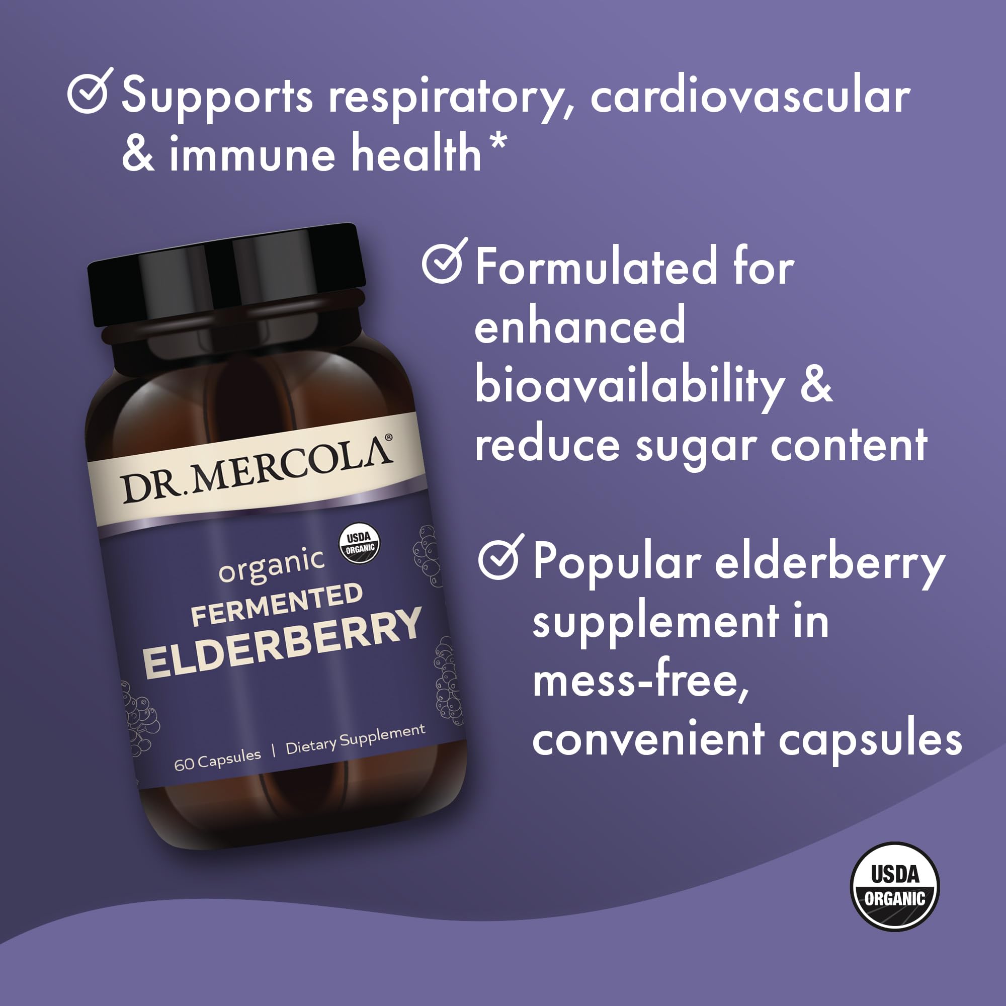 Dr. Mercola Sureau fermenté poudre – poudre prête à mélanger.