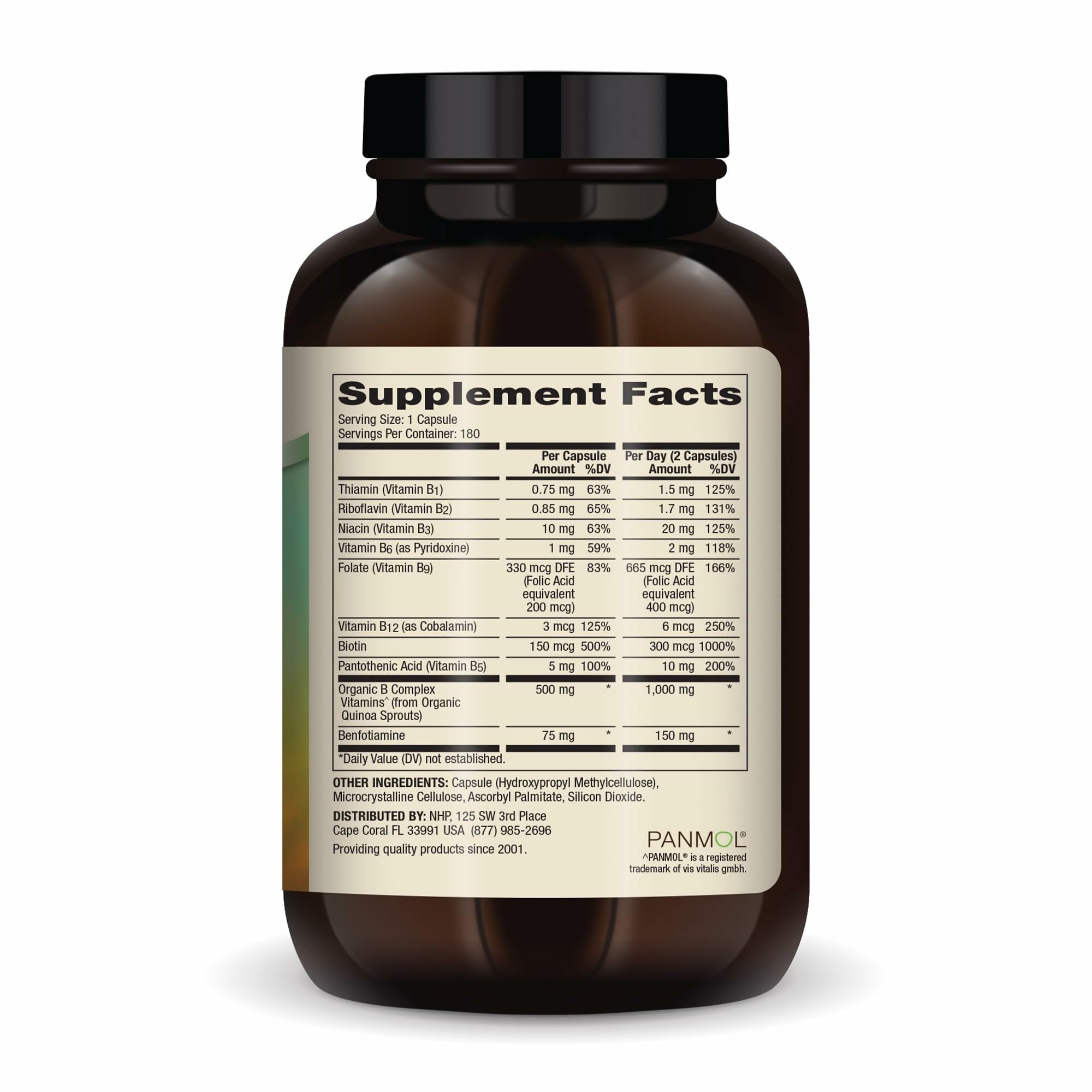 Capsules Dr. Mercola Vitamine B Benfotiamine: absorption potentielle améliorée pour le quotidien
