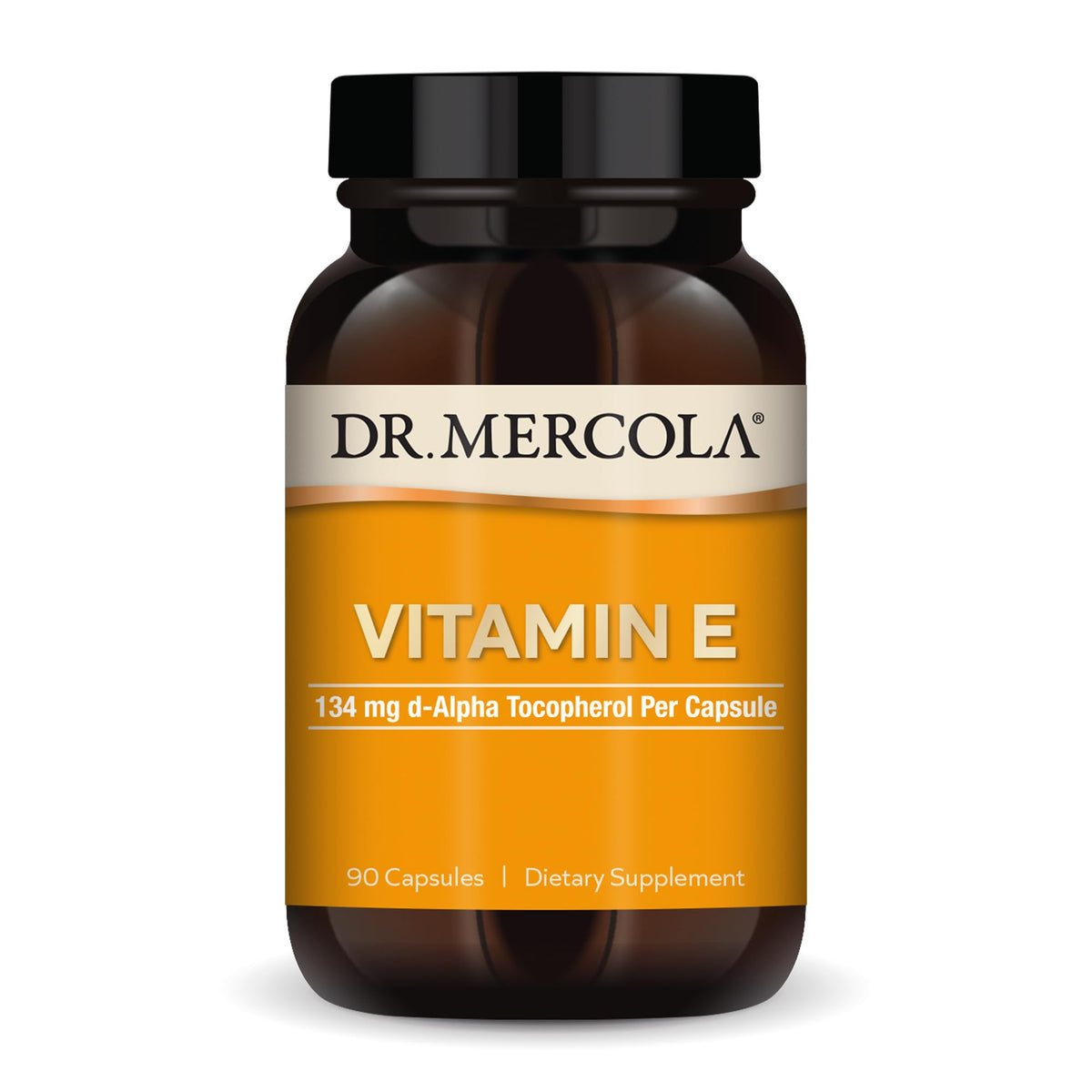 Dr. Mercola Vitamine E – gélules, soutien potentiel pour une peau saine et lumineuse