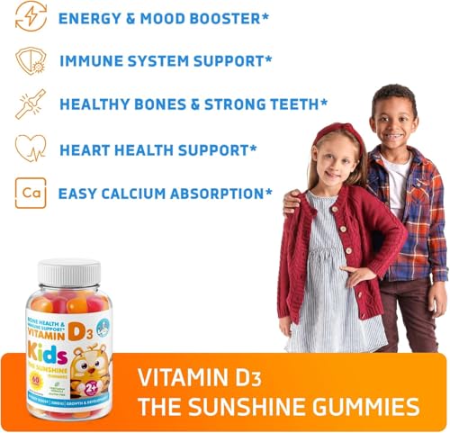Gommes DR MORITZ D3 pour adultes, soutien immunitaire et vitalité