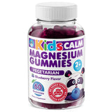Dr. Moritz gommes magnésium pour enfants en bouteille, potentiellement favorisant un sommeil plus calme.