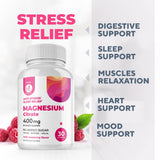 DR. MORITZ Magnésium citrate gommes, sans arômes artificiels ni colorants