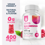 DR. MORITZ Magnésium citrate gommes, formule végétarienne sans OGM