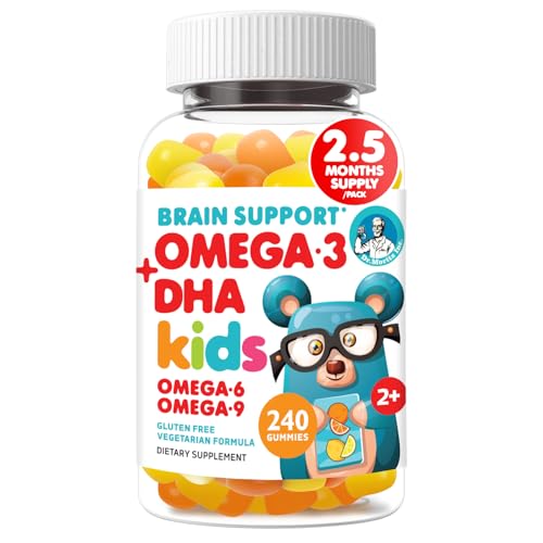 Gommes oméga-3 véganes DR. MORITZ dans une bouteille pratique