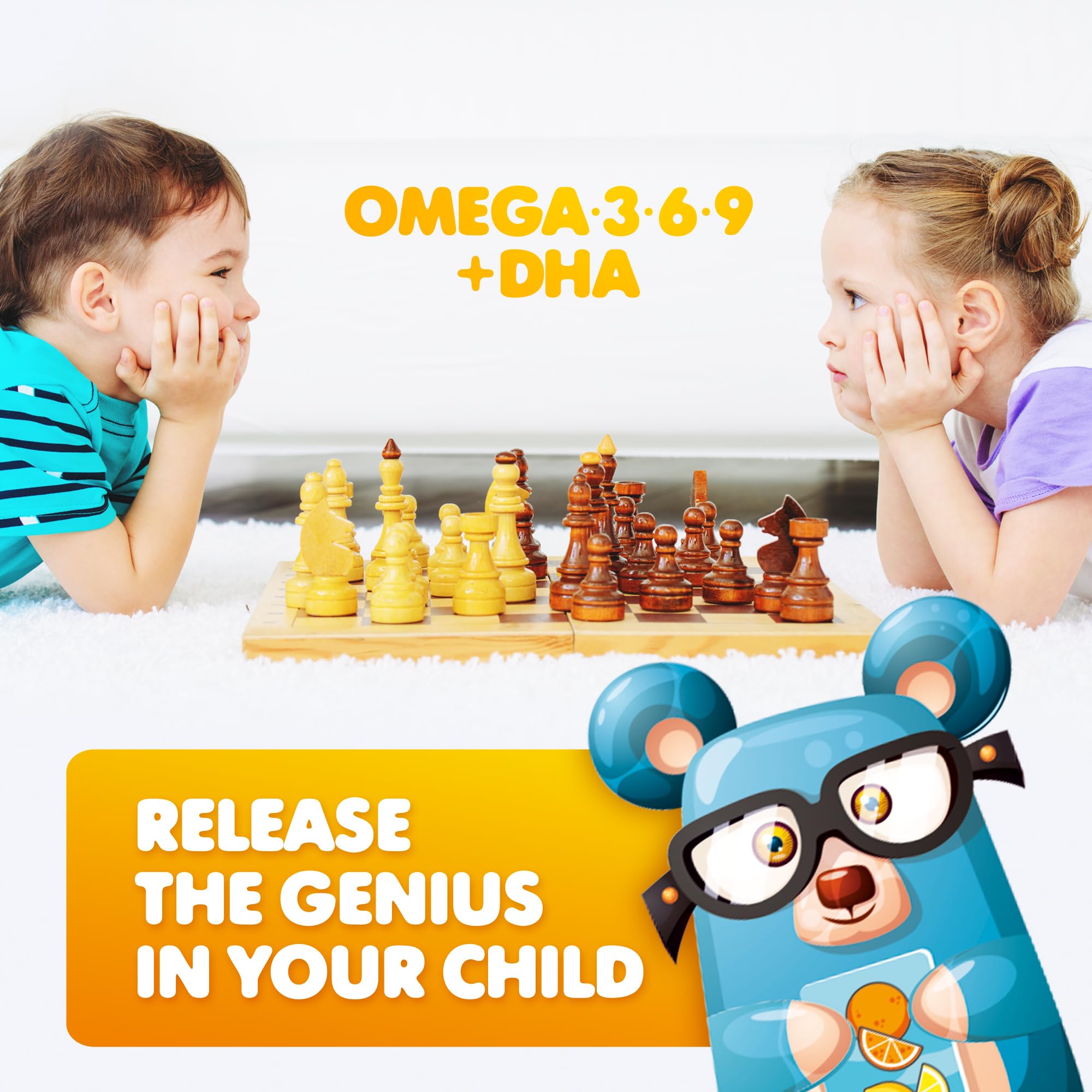 Format 2 packs DR. MORITZ oméga3 véganes pour enfants