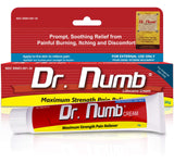 Dr. Numb lidocaïne 5% en bouteille, potentiel de soulagement rapide.