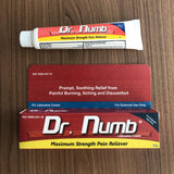 Dr. Numb crème lidocaïne 5% – vitamine E pour nourrir la peau.