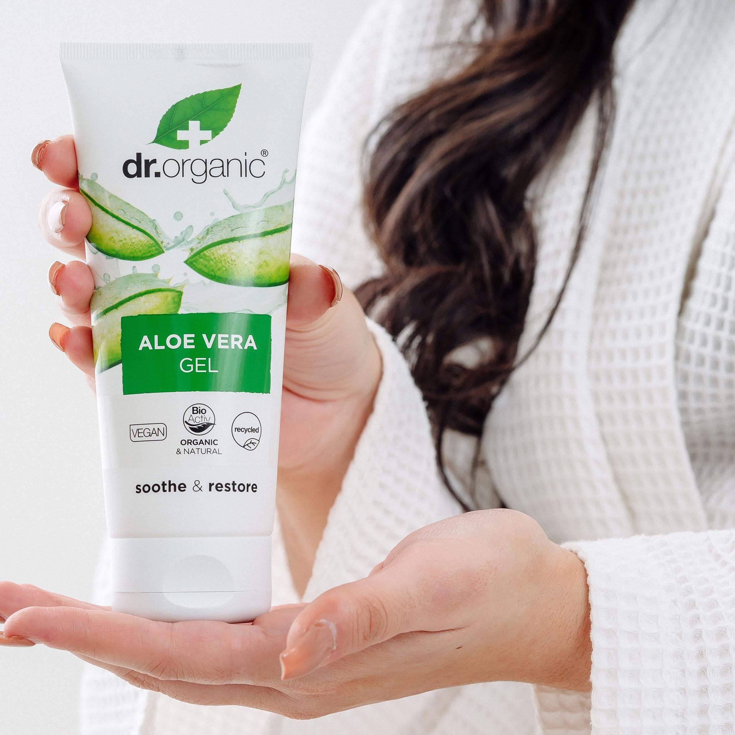 Dr Organic Aloe Vera Gel 200ml – soin cheveux et cuir chevelu rafraîchissant