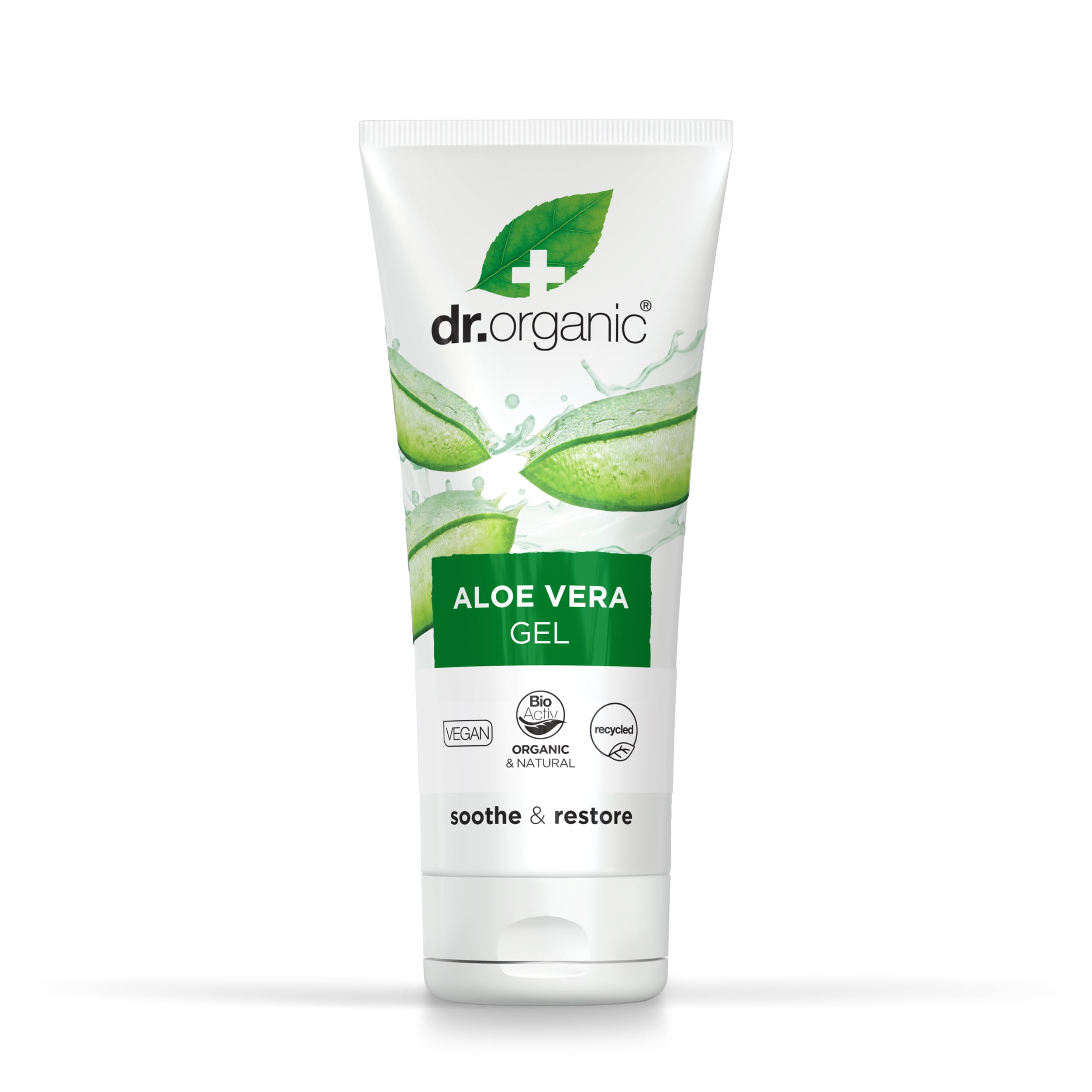 Dr Organic Aloe Vera Gel 200ml – bouteille prête à l emploi pour hydratation douce