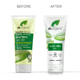 Dr Organic Aloe Vera Gel 200ml – routine rapide après nettoyage du visage