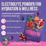 Dr Price's Électrolytes Hydratation – goût fruité myrtille-grenade parfait après l'entraînement
