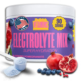 Dr Price's Vitamins poudre électrolytes myrtille grenade, hydratation pratique en vrac