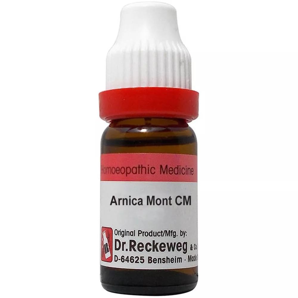 Dr Reckeweg Arnica Montana flacon 11 ml, usage apres blessures et ecchymoses.