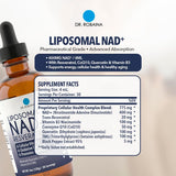 Laboratoire certifié Dr. Robaina NAD liposomales, contrôle qualité.