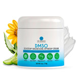 Dr. Robaina DMSO Crème texture soyeuse qui glisse facilement sur la peau, pour un massage rapide.