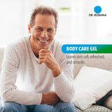 Dr. Robaina DMSO Gel: application ciblée sur la peau après l'activité.