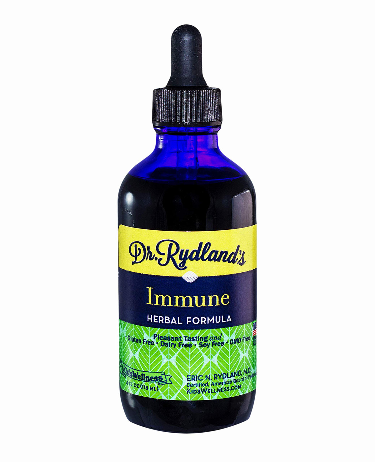 Dr. Rydland's Bouteille 118 ml, format pratique pour la famille.