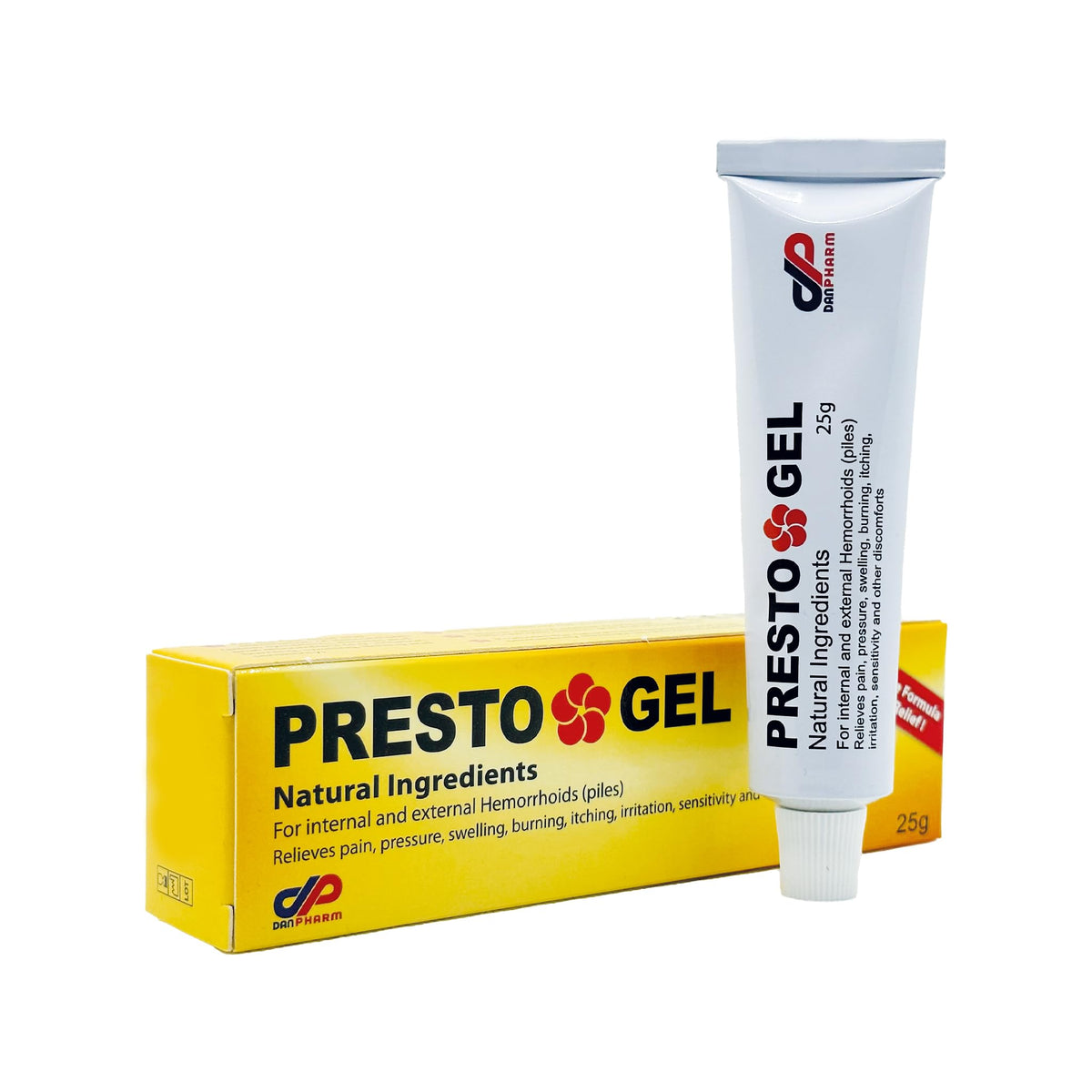 DR. SCHAVIT Presto Gel — bouteille de 25 g, solution naturelle prête à l’emploi pour le confort potentiel.