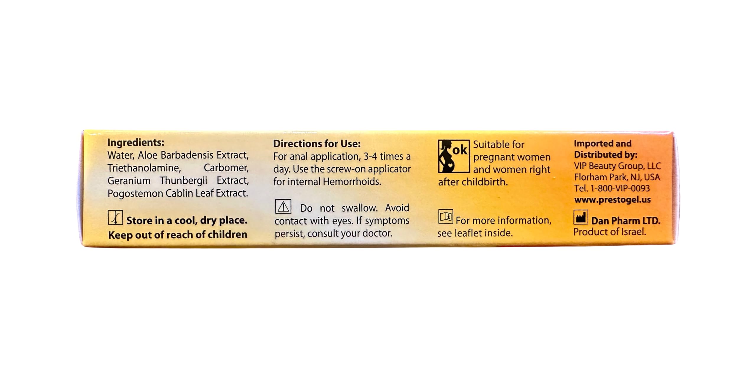 DR. SCHAVIT Presto Gel — pratique à emporter pour usage quotidien.