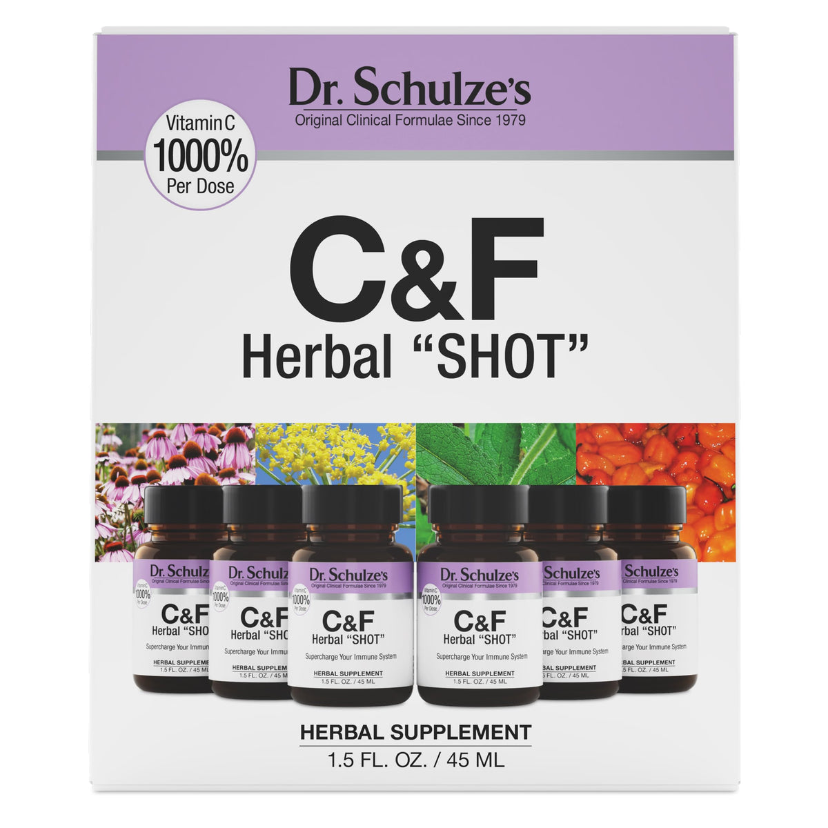 Dr. Schulze's Shot: bouteille d'immunité pour routine quotidienne