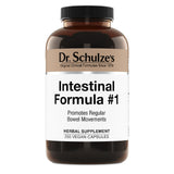Bouteille de Dr. Schulze's Intestinal Formula #1, soutien naturel du transit.