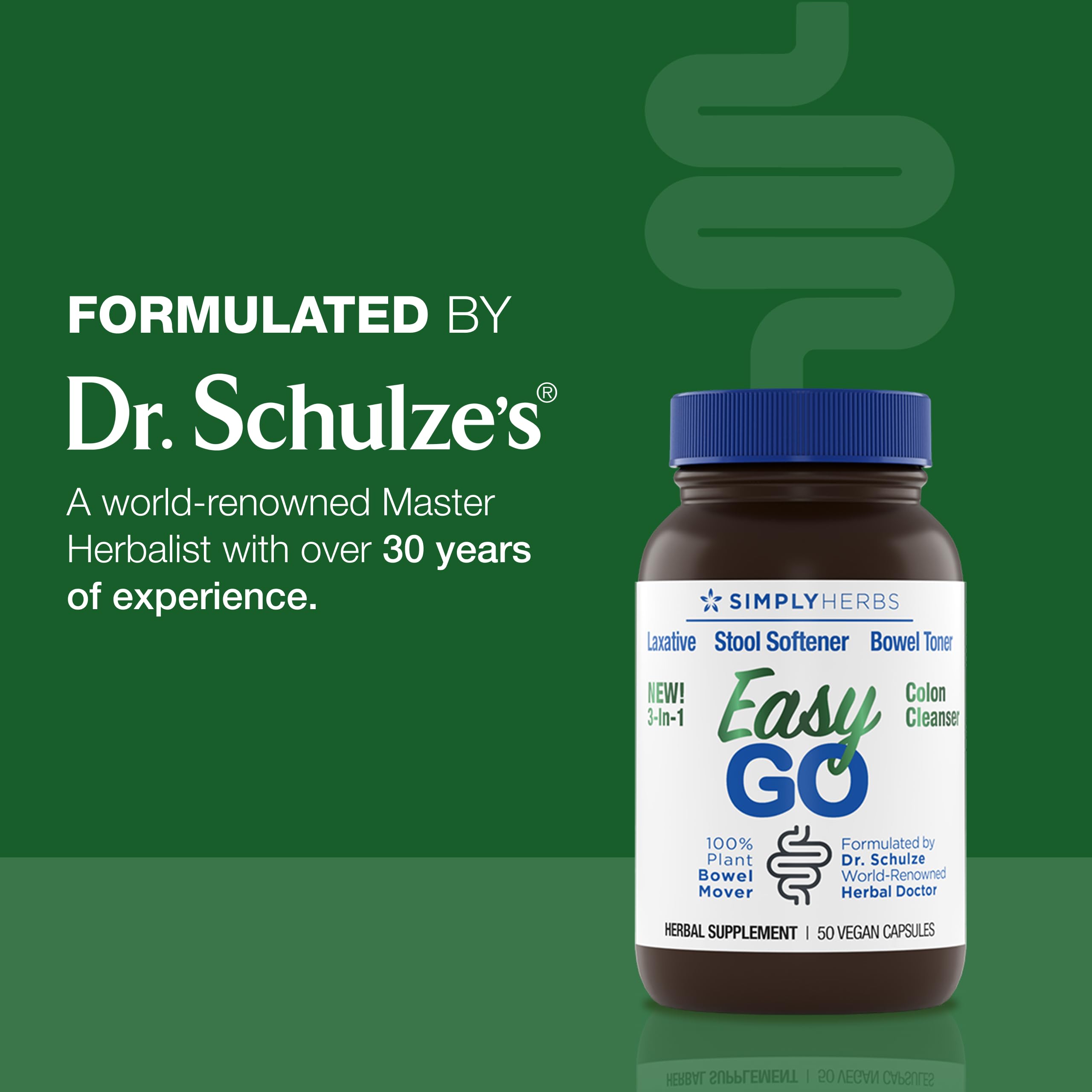 Dr. Schulze's Simply Herbs Easy Go bienfaits digestifs potentiels confort après repas