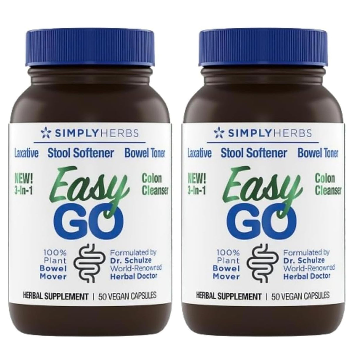 Dr. Schulze's Simply Herbs Easy Go bouteille soutien digestif quotidien doux et naturel