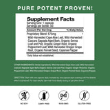 Dr. Schulze's Simply Herbs Easy Go capsules vegetales soutien intestinal léger