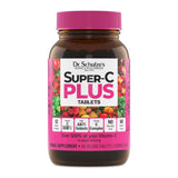 Dr. Schulze's Super-C Plus, bouteille: soutien immunitaire naturel et énergie durable.