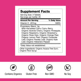 Comprimés à mâcher de Dr. Schulze's Super-C Plus, goût fruité et boost éventuel d'immunité.
