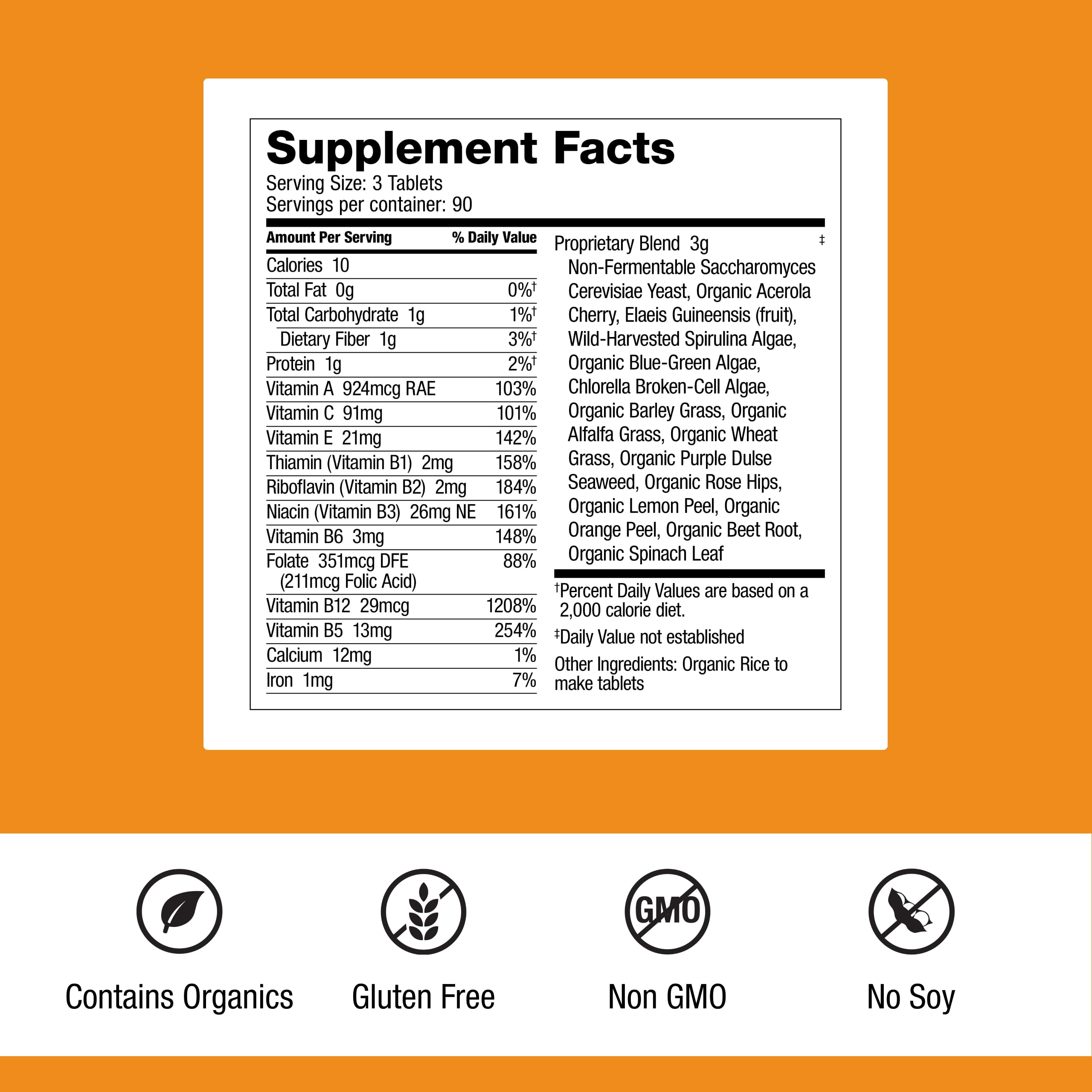 Dr. Schulze's SuperFood 100: gelules vertes, supplement vegetal pour nutrition quotidienne.