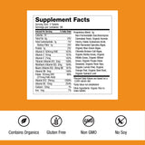 Dr. Schulze's SuperFood 100: gelules vertes, supplement vegetal pour nutrition quotidienne.