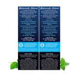 Dr. Sheffield's dentifrice menthe fraîche, goût agréable et haleine durable.