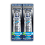 Dentifrice Dr. Sheffield's original en tube aluminium, fraîcheur durable et emballage respectueux.