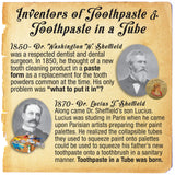 Pack de 2 dentifrices Dr. Sheffield's pour une routine familiale pratique.
