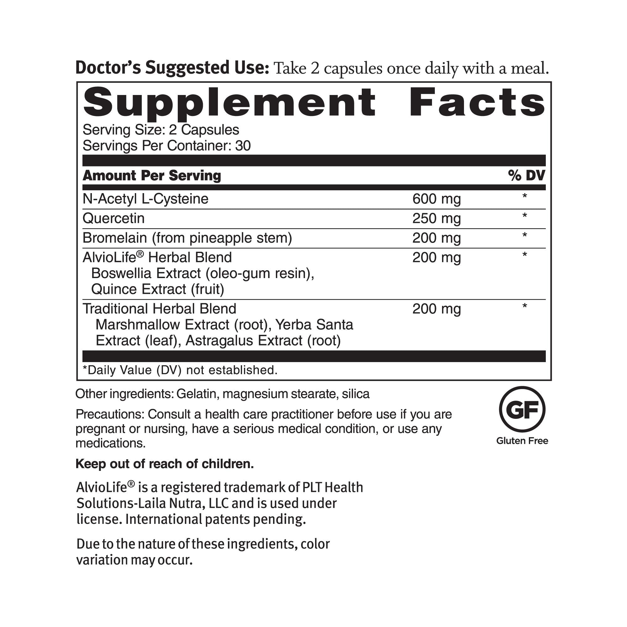 Dr. Sinatra – capsules faciles à avaler pour le soutien respiratoire quotidien.