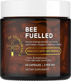 Dr Sosnowski's Bee Fuelled: bouteille et étiquette, énergie durable et clarté mentale possibles.