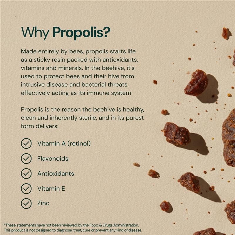 Dr Sosnowski's Propolis extrait 5-1, extrait concentré utile au dosage.